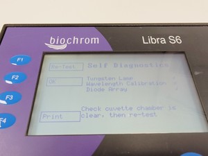 Thumbnail image of Biochrom Libra Model S6 Spectrophotometer Lab Spares