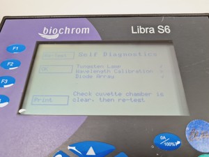 Thumbnail image of Biochrom Libra S6 Spectrophotometer Lab Spares/Repairs