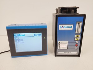 Thumbnail image of Sonimat Ultrasons GP20 with Monitor/Terminal Ultrasoic Welding Controller Lab