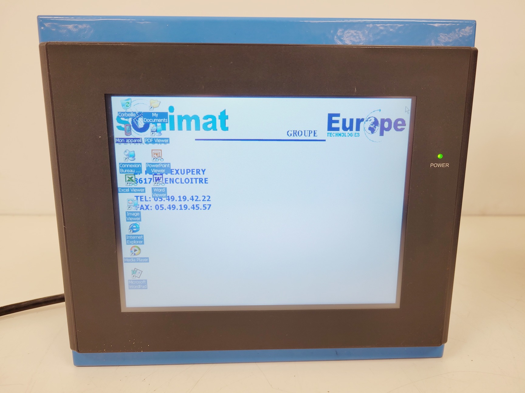 Image of Sonimat Ultrasons GP20 with Monitor/Terminal Ultrasoic Welding Controller Lab
