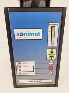 Thumbnail image of Sonimat Ultrasons GP20 with Monitor/Terminal Ultrasoic Welding Controller Lab