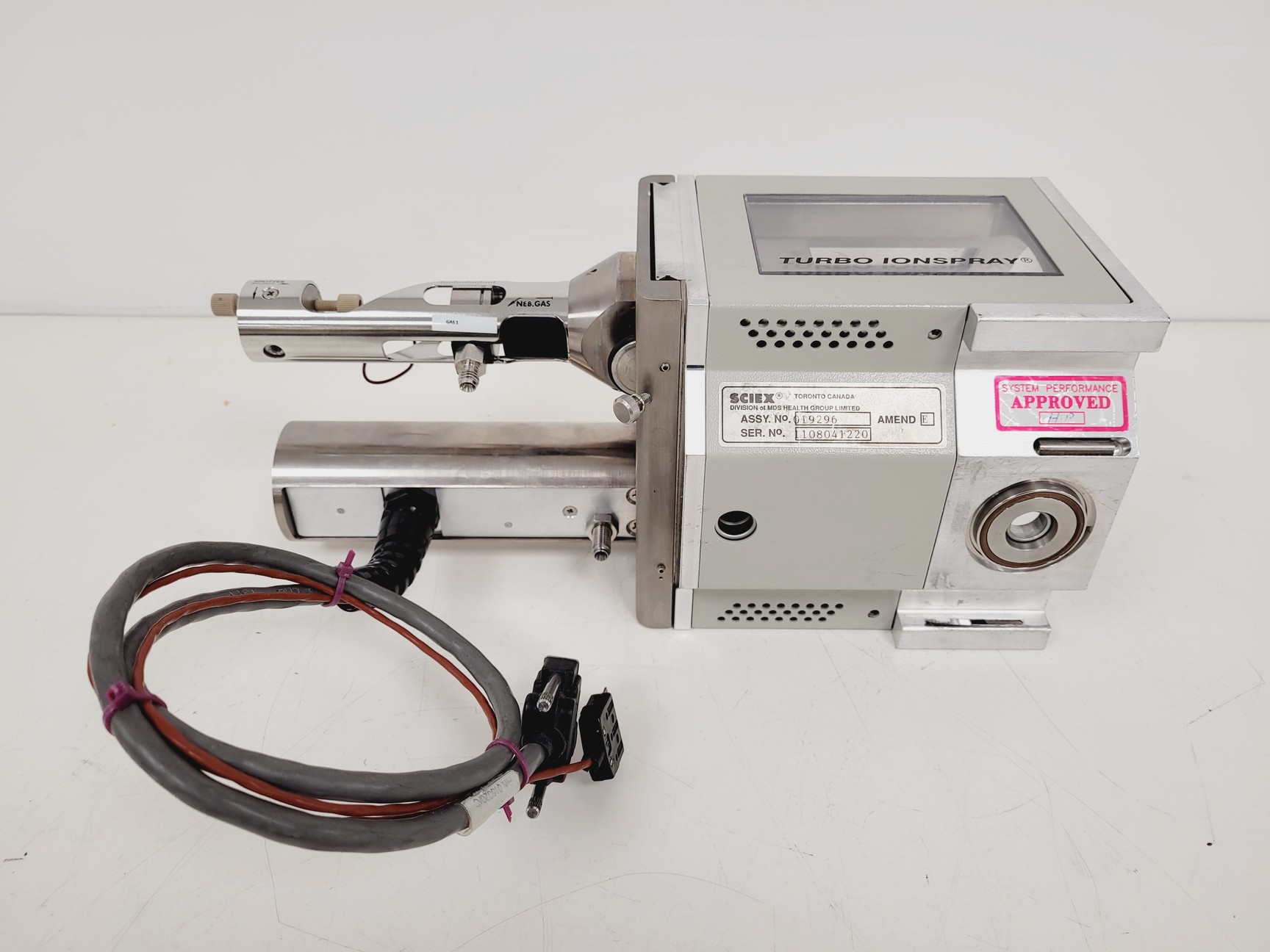 Image of Sciex Turbo Ionspray  Assy no. 019296 for Mass Spectrometer Lab