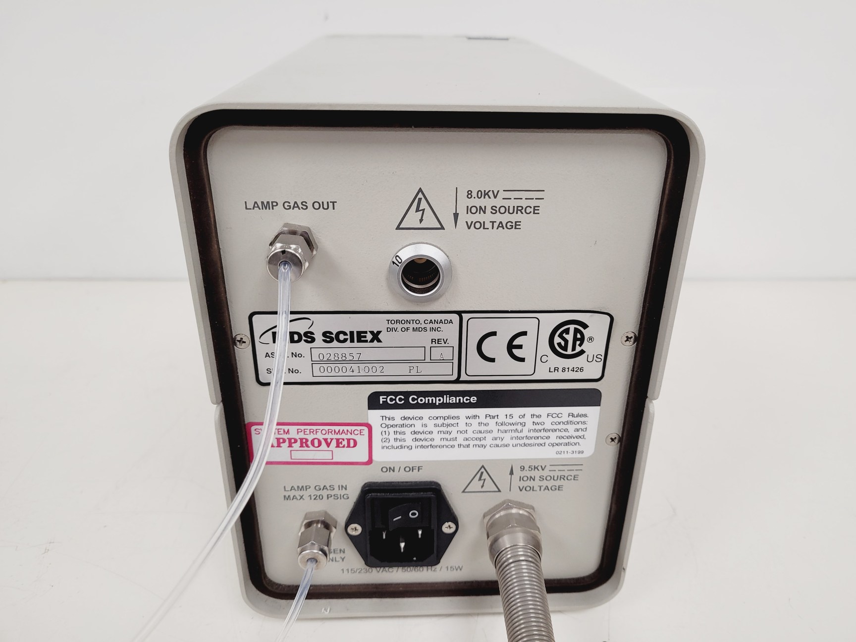 Image of Applied biosystems  MDS Sciex Photospray Control Unit  Assy no. 028857 Lab