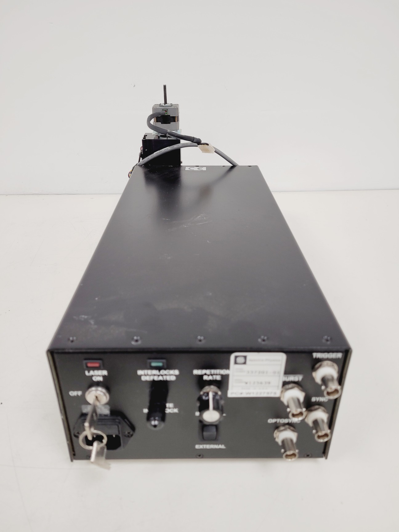 Image of Spectra-Physics Nitrogen Laser  Model no. 337201-01 Lab