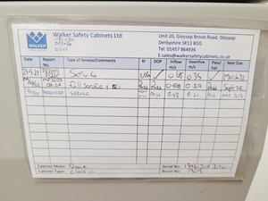 Thumbnail image of Nuaire Labgard Class II Biological Safety Cabinet NU-437-400E  Series 6 Lab