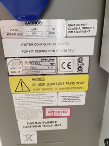 Thumbnail image of Applied Biosystems QSTAR Elite Mass Spectrometer Lab