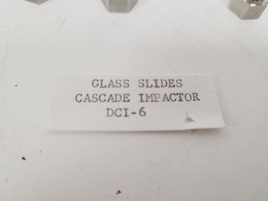 Thumbnail image of Glass Slides Cascade Impactor DCI-6