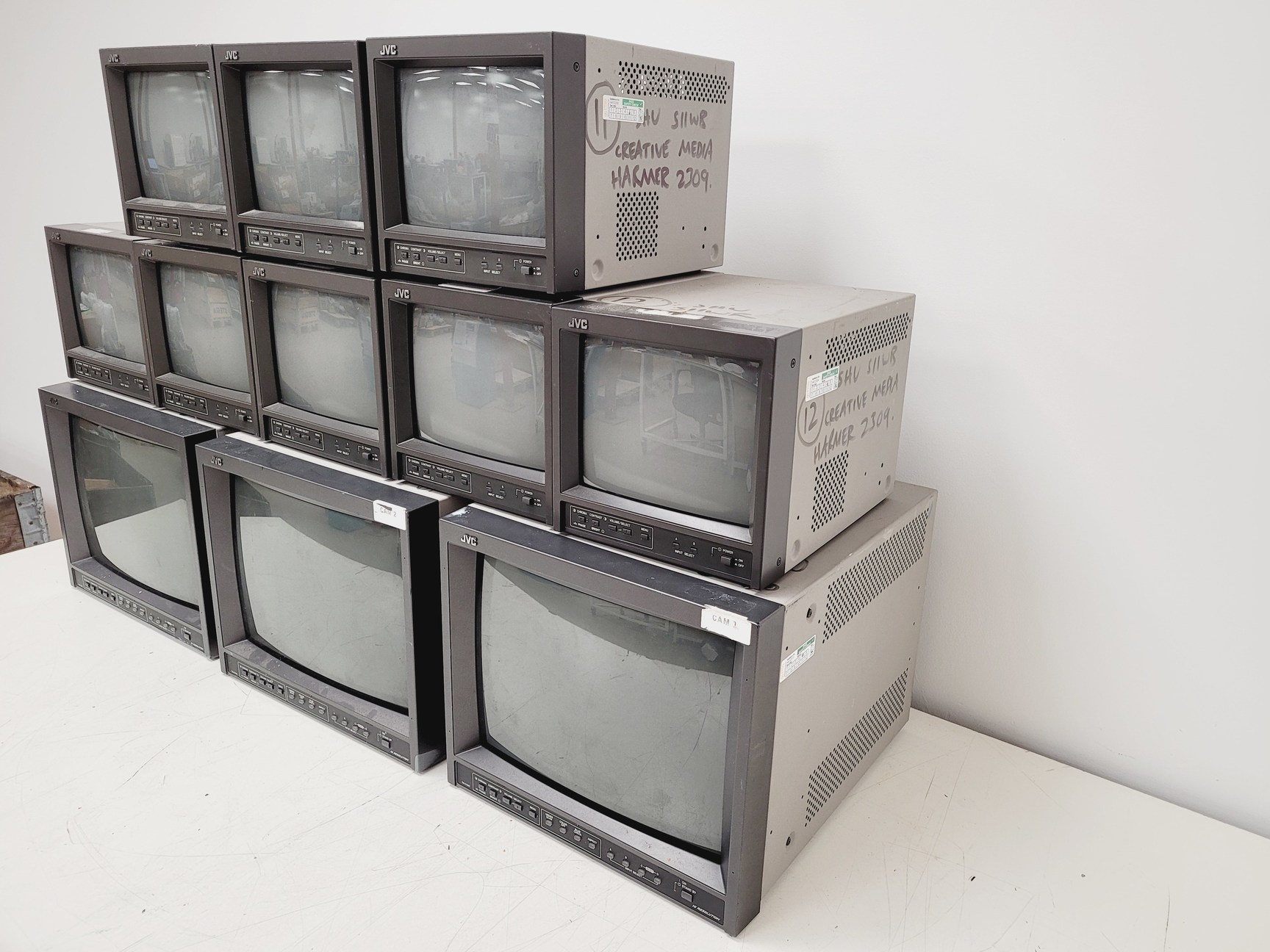 Image of JVC Retro Monitor Job Lot TM-A101G/TM-H150CG