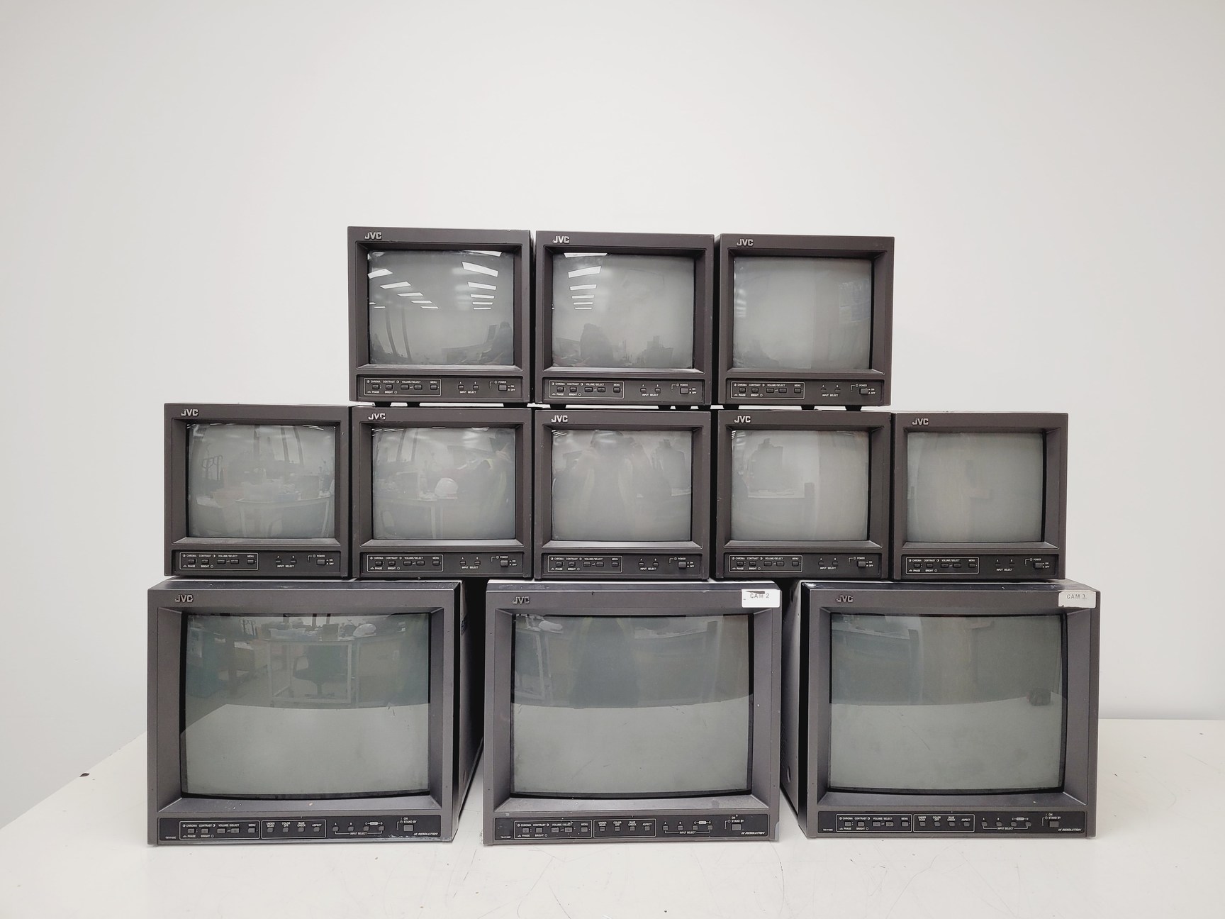 Image of JVC Retro Monitor Job Lot TM-A101G/TM-H150CG