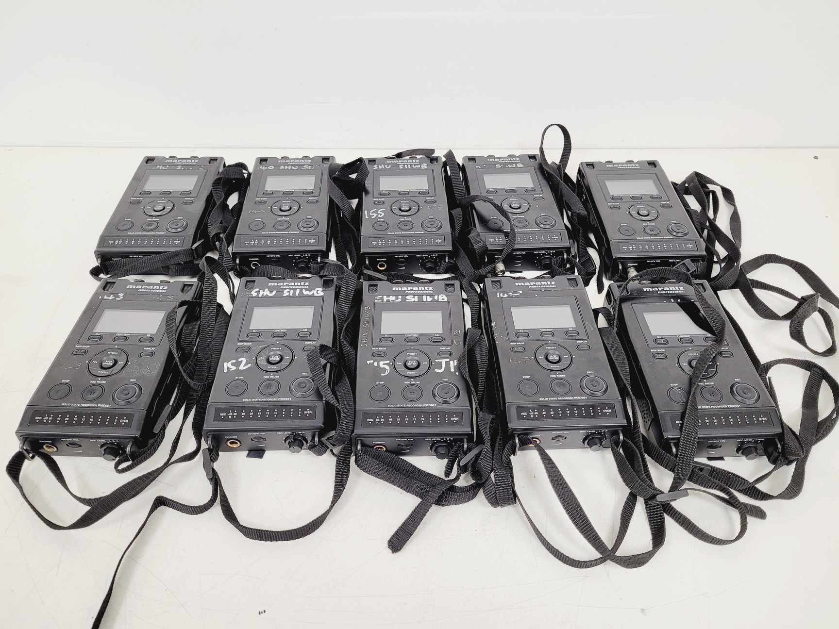 Image of 10 x Marantz PMD661 Professional Solid State Recorders 