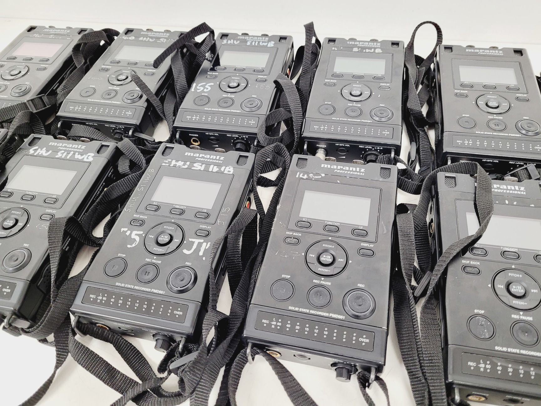 Image of 10 x Marantz PMD661 Professional Solid State Recorders 