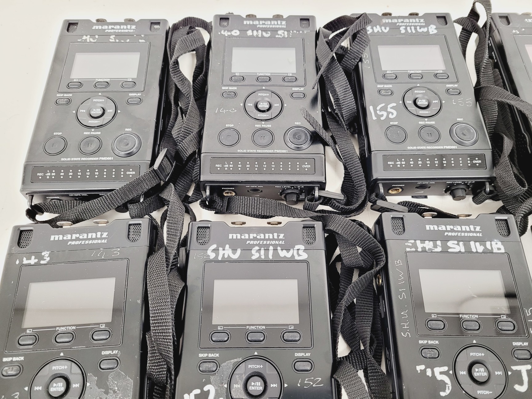 Image of 10 x Marantz PMD661 Professional Solid State Recorders 