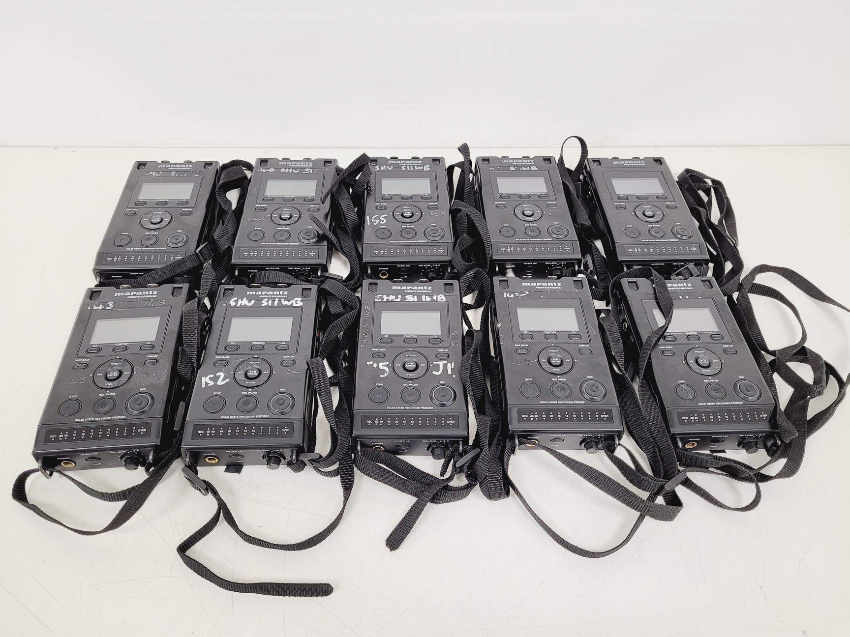 Image of 10 x Marantz PMD661 Professional Solid State Recorders 