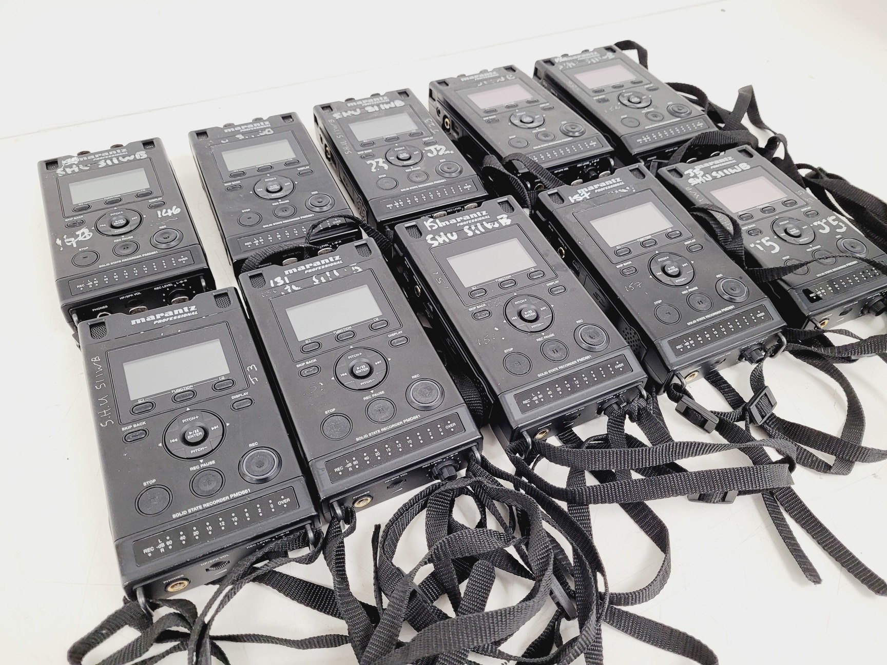 Image of 10 x Marantz PMD661 Professional Solid State Media Recorders