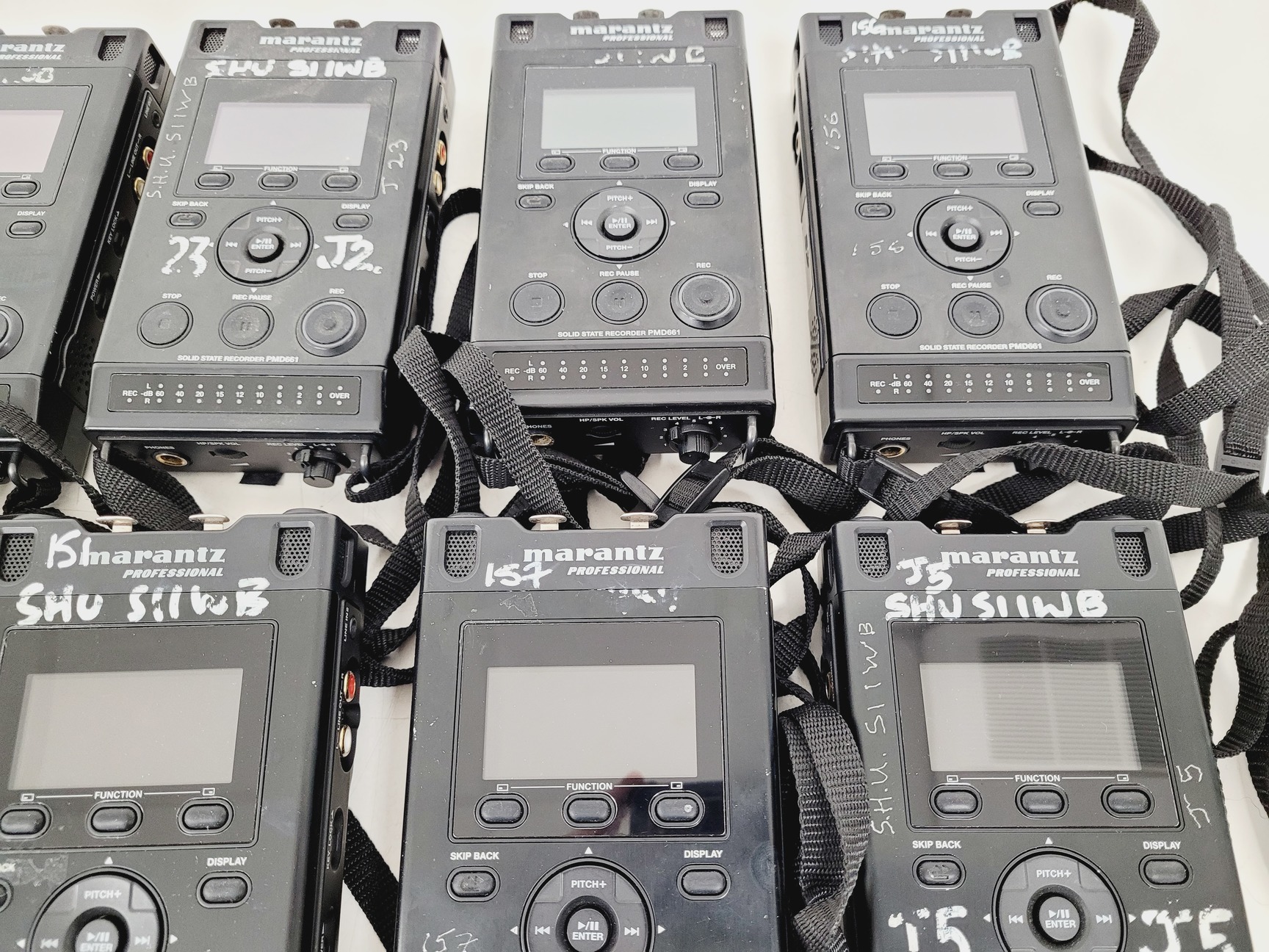 Image of 10 x Marantz PMD661 Professional Solid State Media Recorders