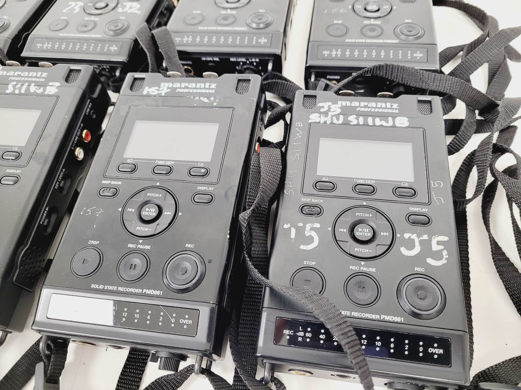 Image of 10 x Marantz PMD661 Professional Solid State Media Recorders