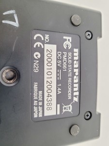 Thumbnail image of 7 x Marantz PMD661 Professional Solid State Recorders with 1 Microphone/SD Card 