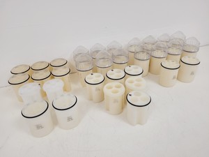Thumbnail image of Job Lot of IEC Centrifuge Bucket Adapters - 6564E, 6560, 6561, 6568E, 6566E Lab