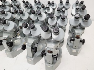 Thumbnail image of Job Lot 26 x Watson Barnet Binocular Stereo Microscopes Lab