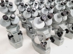 Thumbnail image of Job Lot 26 x Watson Barnet Binocular Stereo Microscopes Lab