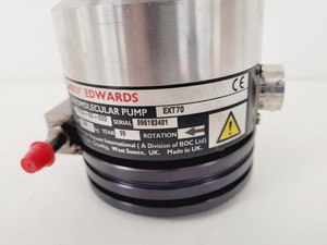 Thumbnail image of Edwards Turbomolecular Pump EXT70 Code - B722-02-000 Lab