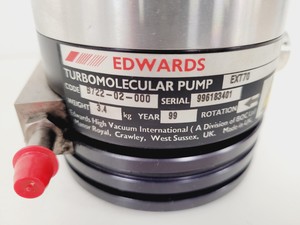 Thumbnail image of Edwards Turbomolecular Pump EXT70 Code - B722-02-000 Lab