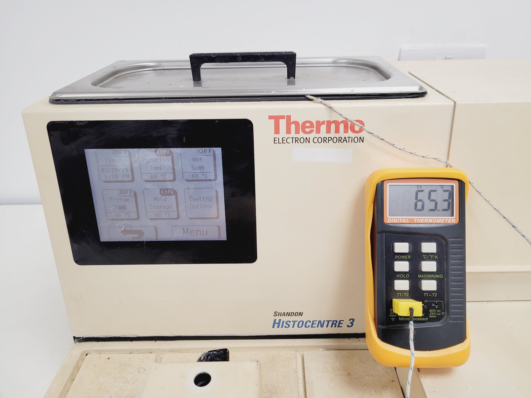 Image of Thermo Electron Corporation Shandon Histocentre 3  Embedding Module & Cold Plate
