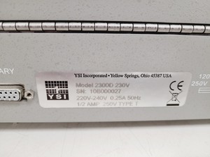 Thumbnail image of YSI 2300 STAT Plus Biochemistry Analyser  Model - 2300D + Accessories Lab