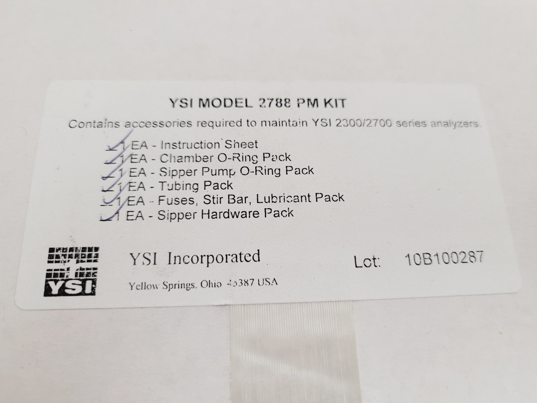 Image of YSI 2300 STAT Plus Biochemistry Analyser  Model - 2300D + Accessories Lab