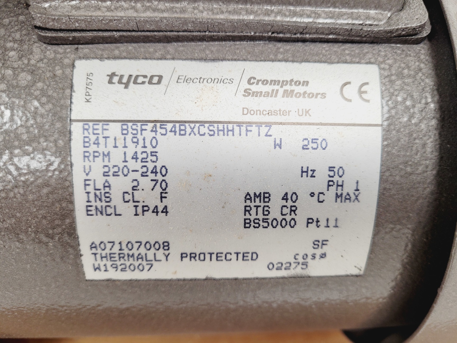 Image of Edwards 2 Two Stage E2M2 High Vacuum Pump Lab