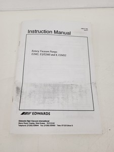 Thumbnail image of Edwards 2 Two Stage E2M2 High Vacuum Pump Lab