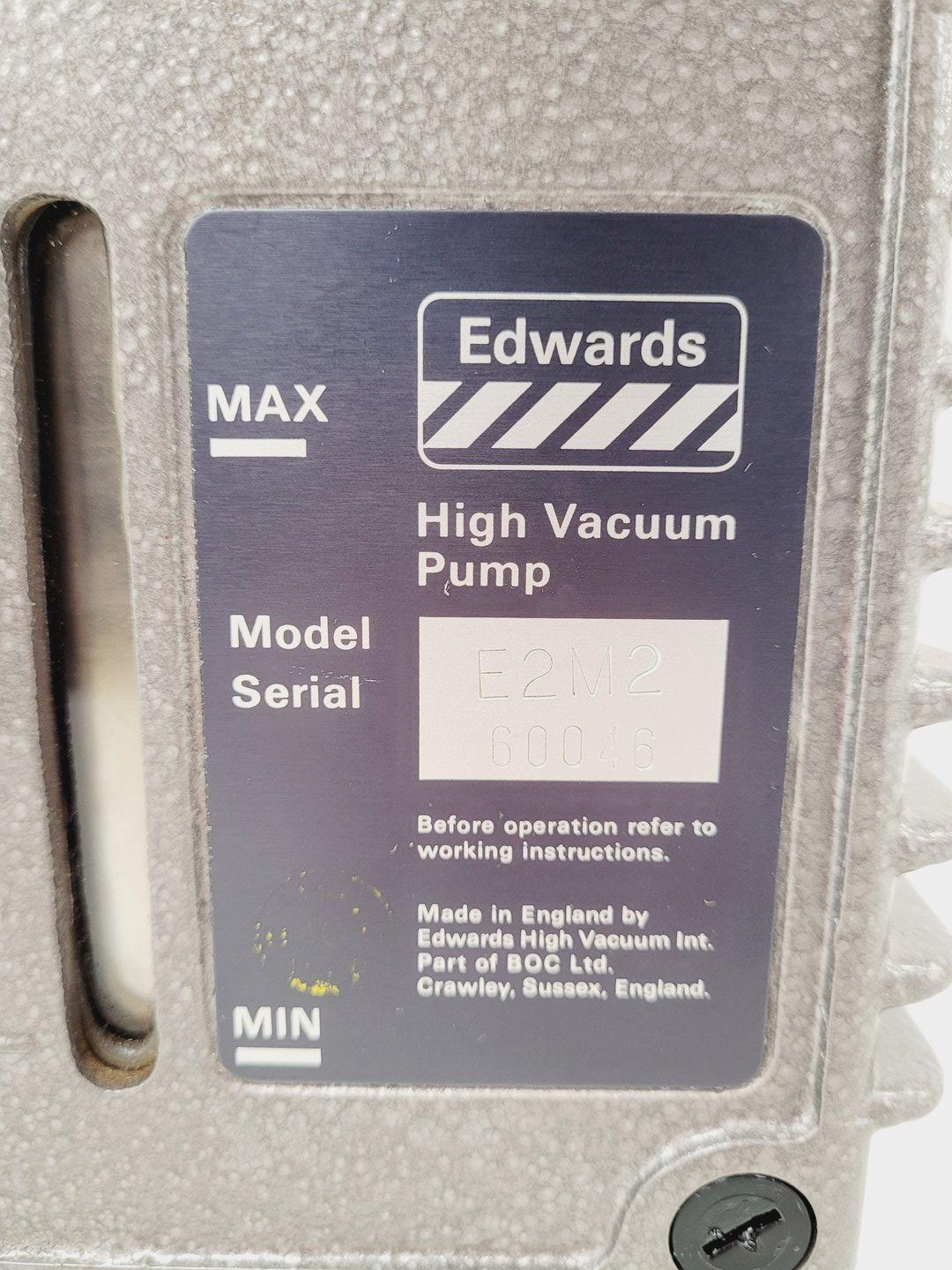 Image of Edwards 2 Two Stage E2M2 High Vacuum Pump Lab