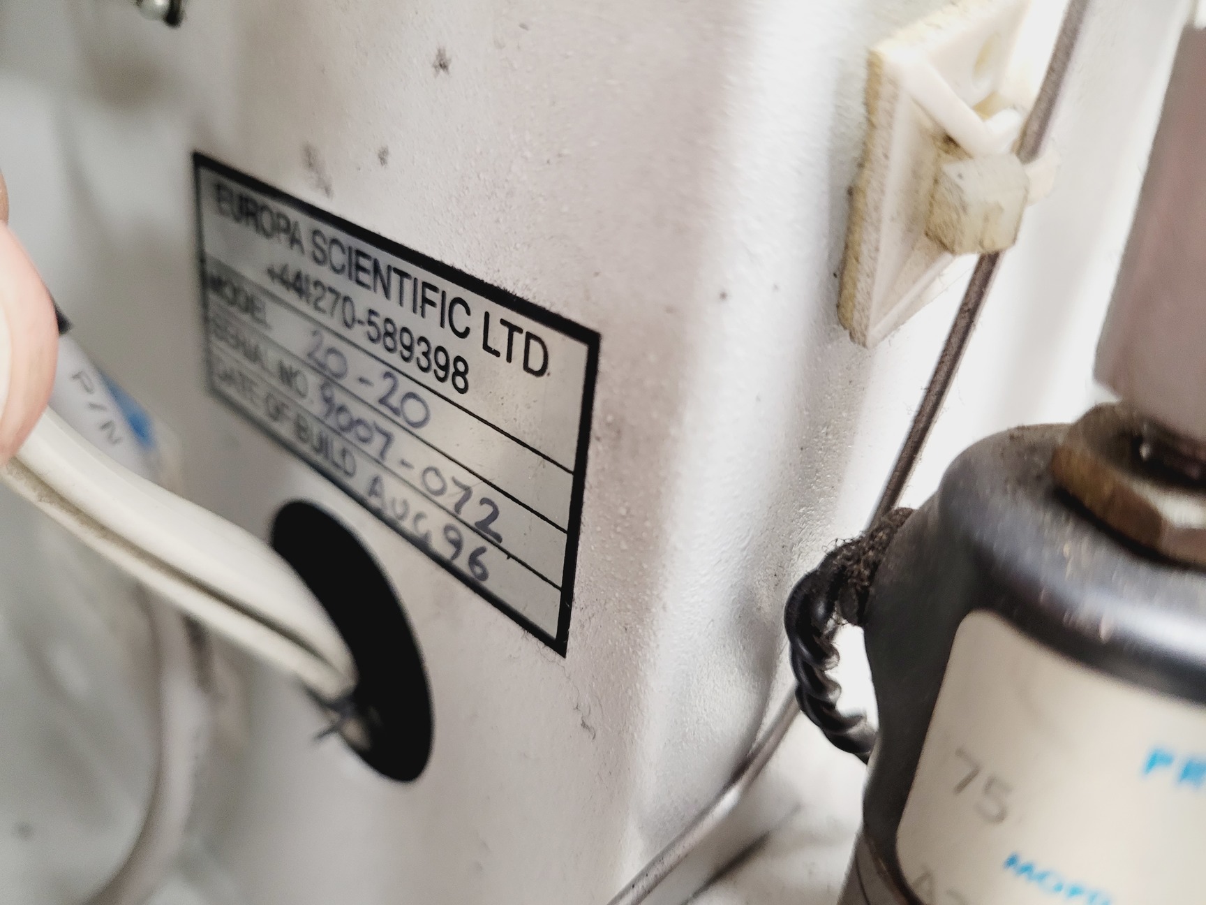 Image of Europa Scientific ANCA NT System & 20-20 Stable Isotope Analyser Lab