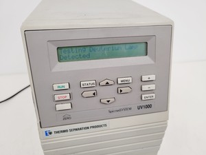 Thumbnail image of TSP SpectraSYSTEM UV1000 Single Wavelength UV/VIS Programmable Detector Lab