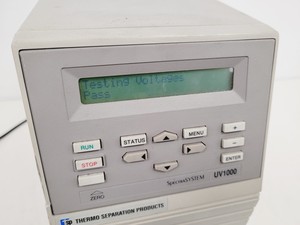 Thumbnail image of TSP SpectraSYSTEM UV1000 Single Wavelength UV/VIS Programmable Detector Lab