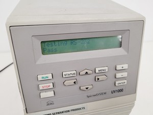 Thumbnail image of TSP SpectraSYSTEM UV1000 Single Wavelength UV/VIS Programmable Detector Lab