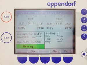 Thumbnail image of Eppendorf Mastercycler Epgradient S Thermal Cycler Lab