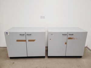 Thumbnail image of Job Lot Lab Cupboards & Drawers  D 55.5 W 100.5 H 82.5cm Grey Laboratory