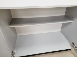 Thumbnail image of Job Lot Lab Cupboards & Drawers  D 55.5 W 100.5 H 82.5cm Grey Laboratory