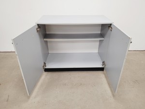 Thumbnail image of Job Lot Lab Cupboards & Drawers  D 55.5 W 100.5 H 82.5cm Grey Laboratory