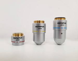 Thumbnail image of Olympus CHT CH2 Binocular Microscope with 3 x E Objectives Lab