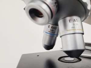Thumbnail image of Olympus CH2 CHT Binocular Laboratory Microscope with 3 x Objectives Lab