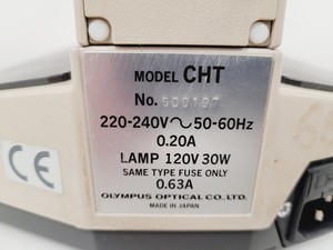 Thumbnail image of Olympus CH2 CHT Binocular Laboratory Microscope with 3 x Objectives Lab