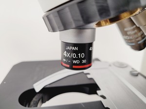 Thumbnail image of Nikon Eclipse E400 Laboratory Research Microscope with 3 x Objectives Lab