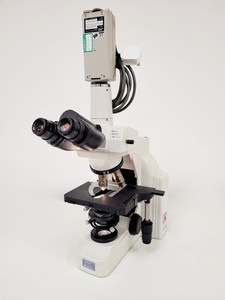 Thumbnail image of Nikon Eclipse E400 Laboratory Research Microscope with 3 x Objectives Lab