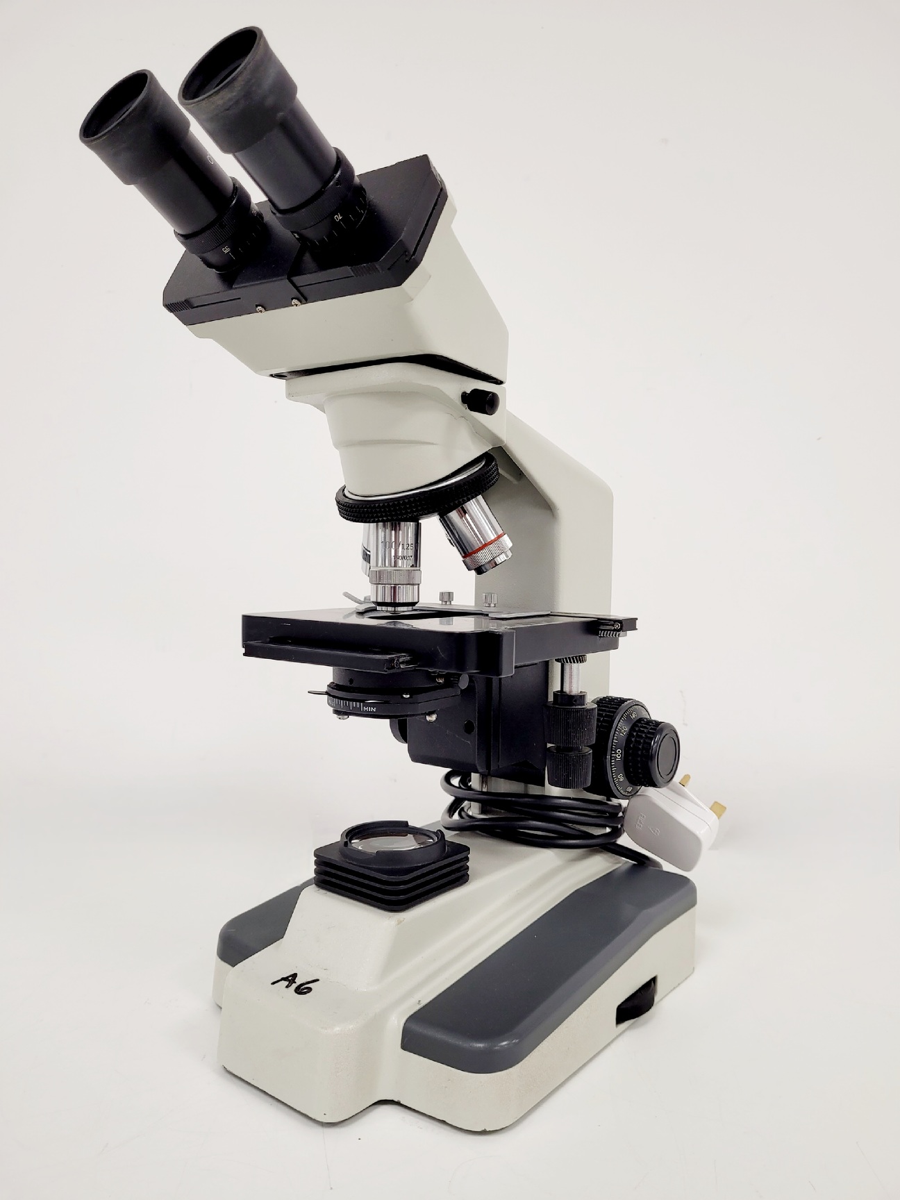 Image of 16x Philip Harris Binocular Laboratory Microscopes - All with 4 x Objectives Lab