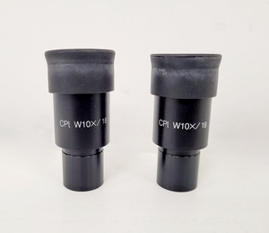 Thumbnail image of 16x Philip Harris Binocular Laboratory Microscopes - All with 4 x Objectives Lab