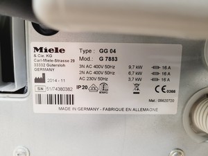 Thumbnail image of Miele Dishwasher G 7883 / Aqua Purifier G 7895 / Dosing unit DOS G60 Lab