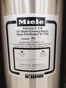 Thumbnail image of Miele Dishwasher G 7883 / Aqua Purifier G 7895 / Dosing unit DOS G60 Lab