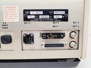 Thumbnail image of Coulter ZM Cell Counter,  S.ST.II Sampling Stand & V.C.U. VWII Vacuum Container 